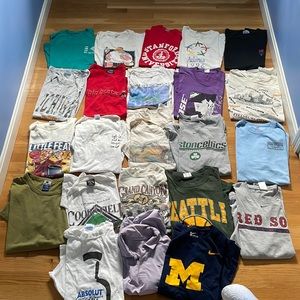 23 SHIRT VINTAGE T-SHIRT BUNDLE